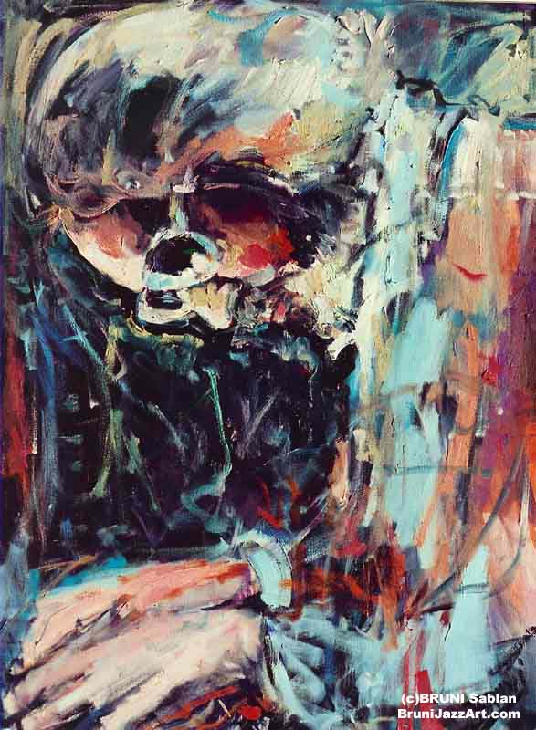 Bill evans 絵画 Original Bill Evans Artwork 11 